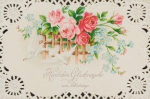Glückwunschkarte zum Geburtstag