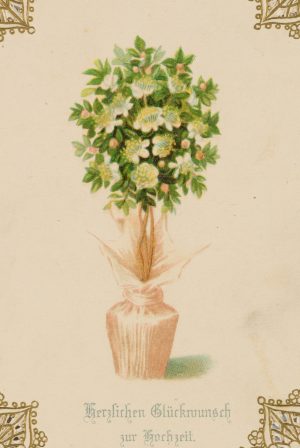 Glückwunschkarte Hochzeit