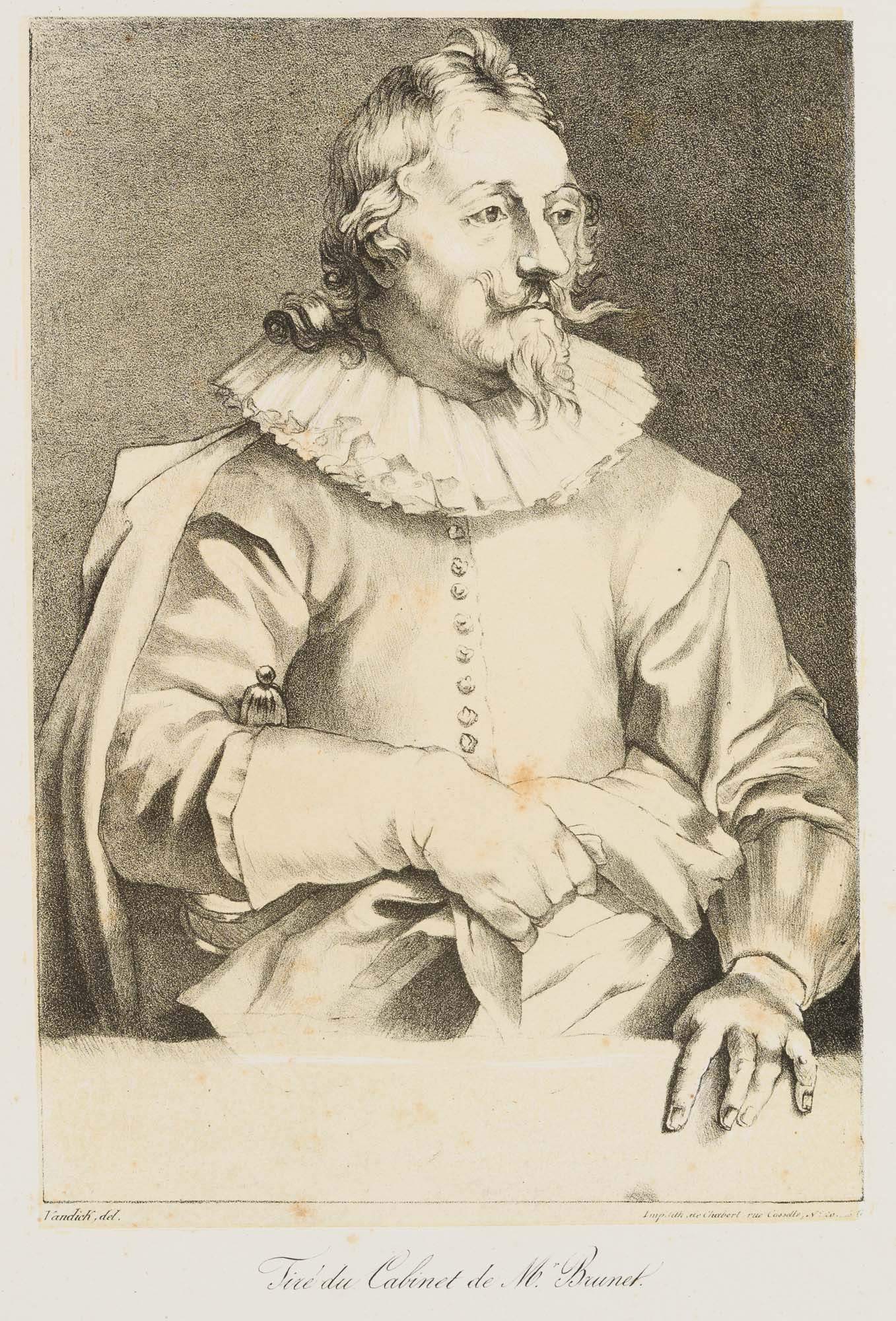 Herrenportrait mit Halskrause