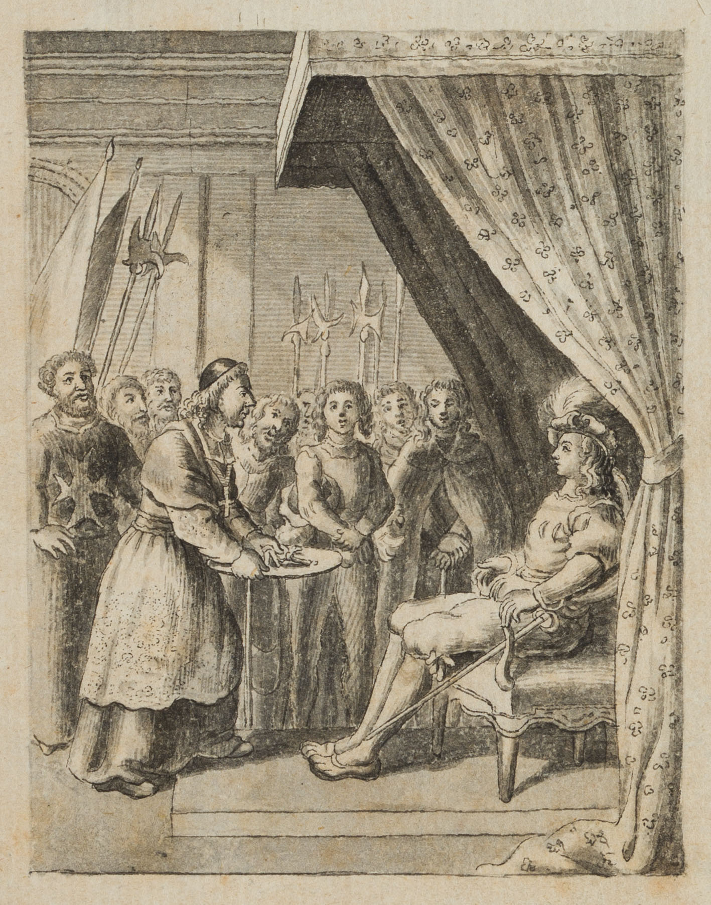König Philipp August in Jerusalem