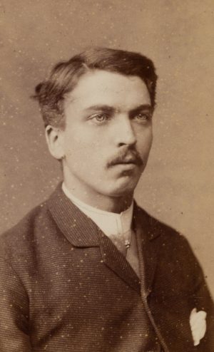 Portrait eines jungen Mannes, CdV.