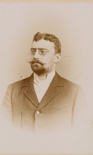Herrenportrait. Carte de Visite