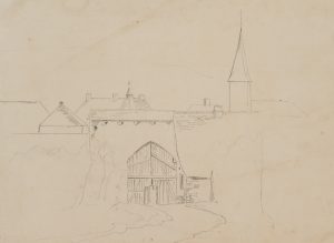 Tor in einer Stadtmauer