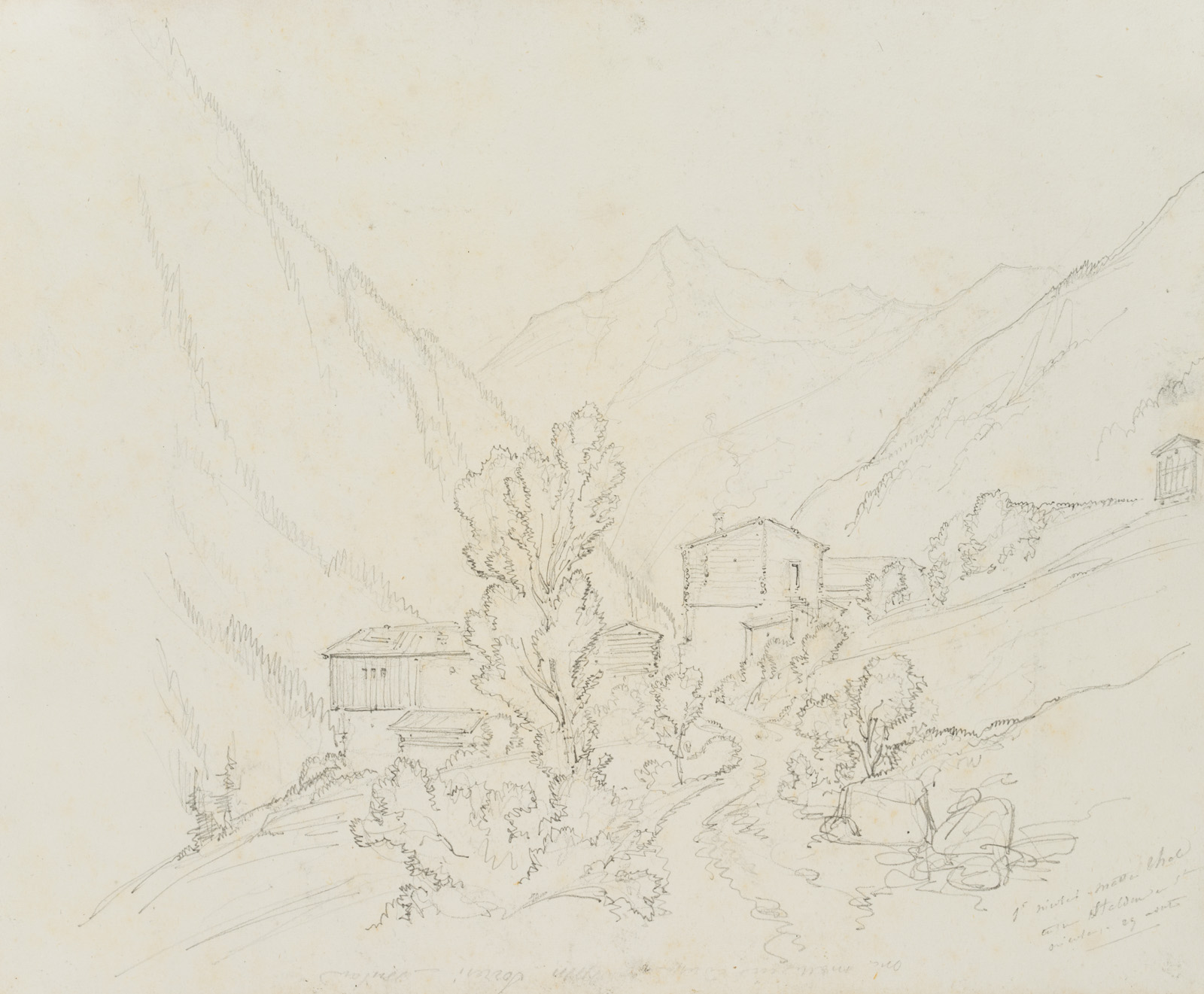 St. Niklaus, Wallis, Schweiz