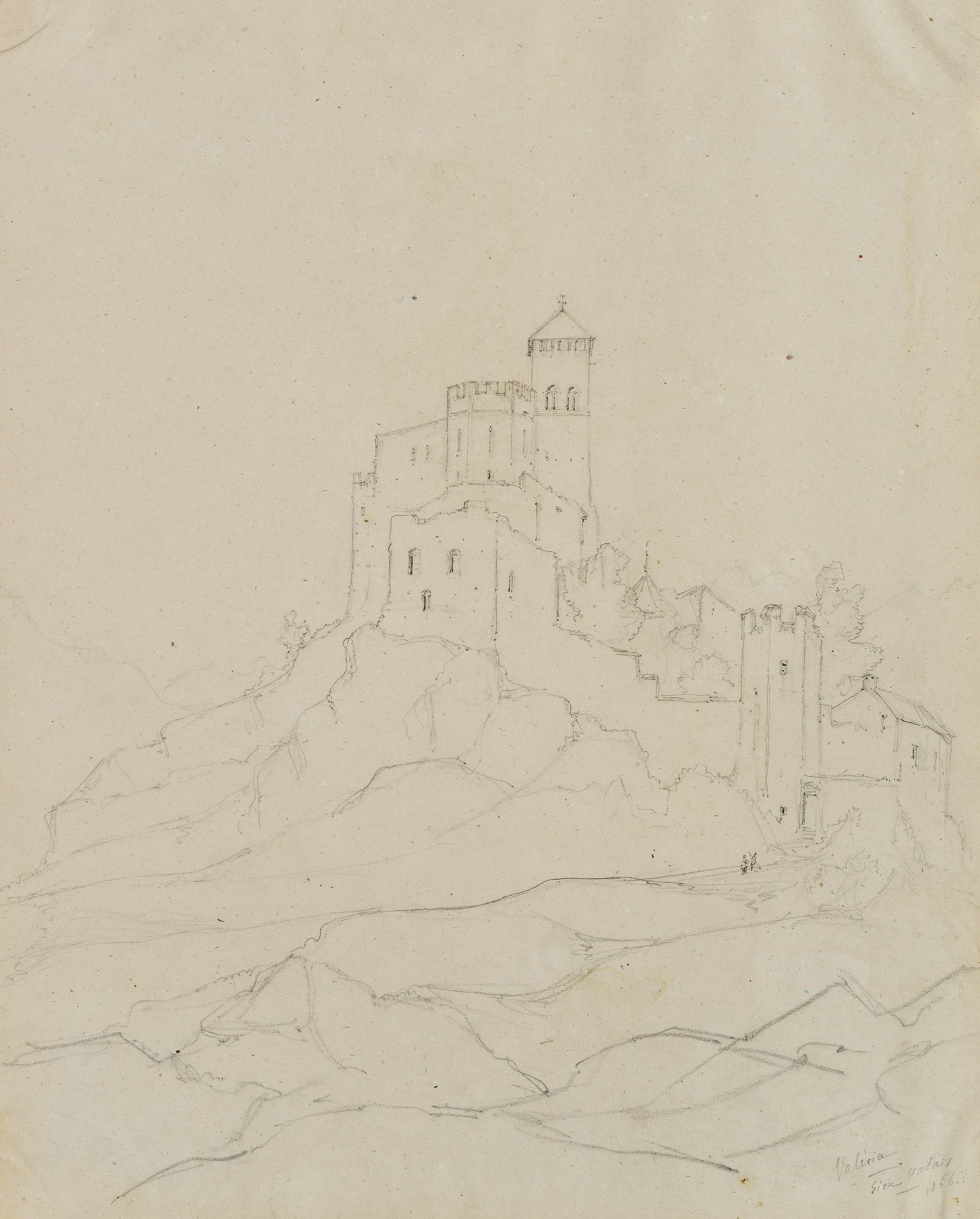 Basilique de Valère in Sion VS, Schweiz