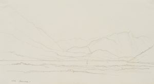 Landschaft am Genfersee, Schweiz