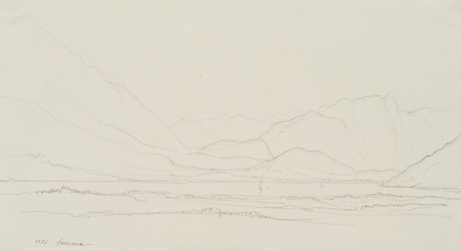 Landschaft am Genfersee, Schweiz