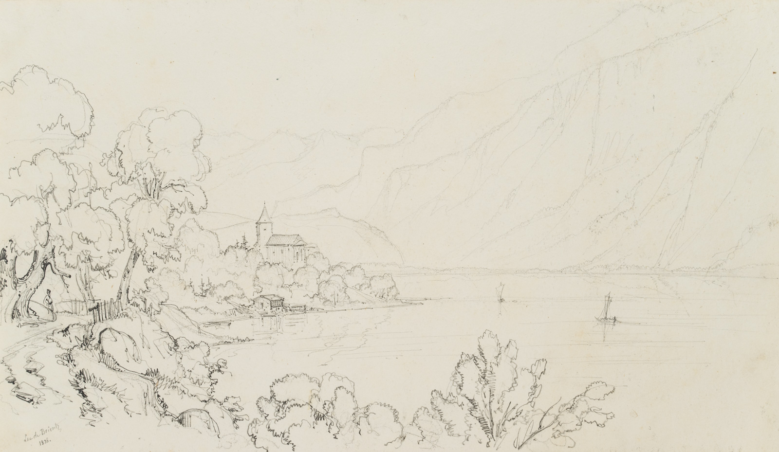 Brienz am Brienzersee im Kanton Bern