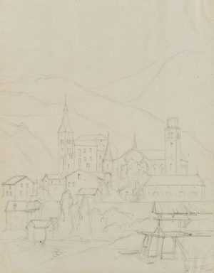 Stadt Visp im Kanton Wallis, Schweiz