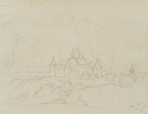 Schloss Aigle, Waadt, Schweiz