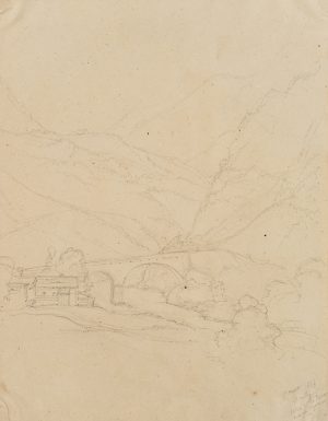 Brücke im Reusstal, Gotthardpass