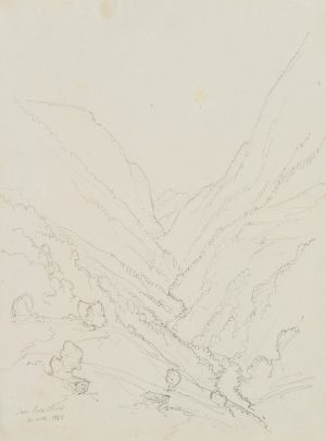 Saas-Rosathal, Wallis, Schweiz