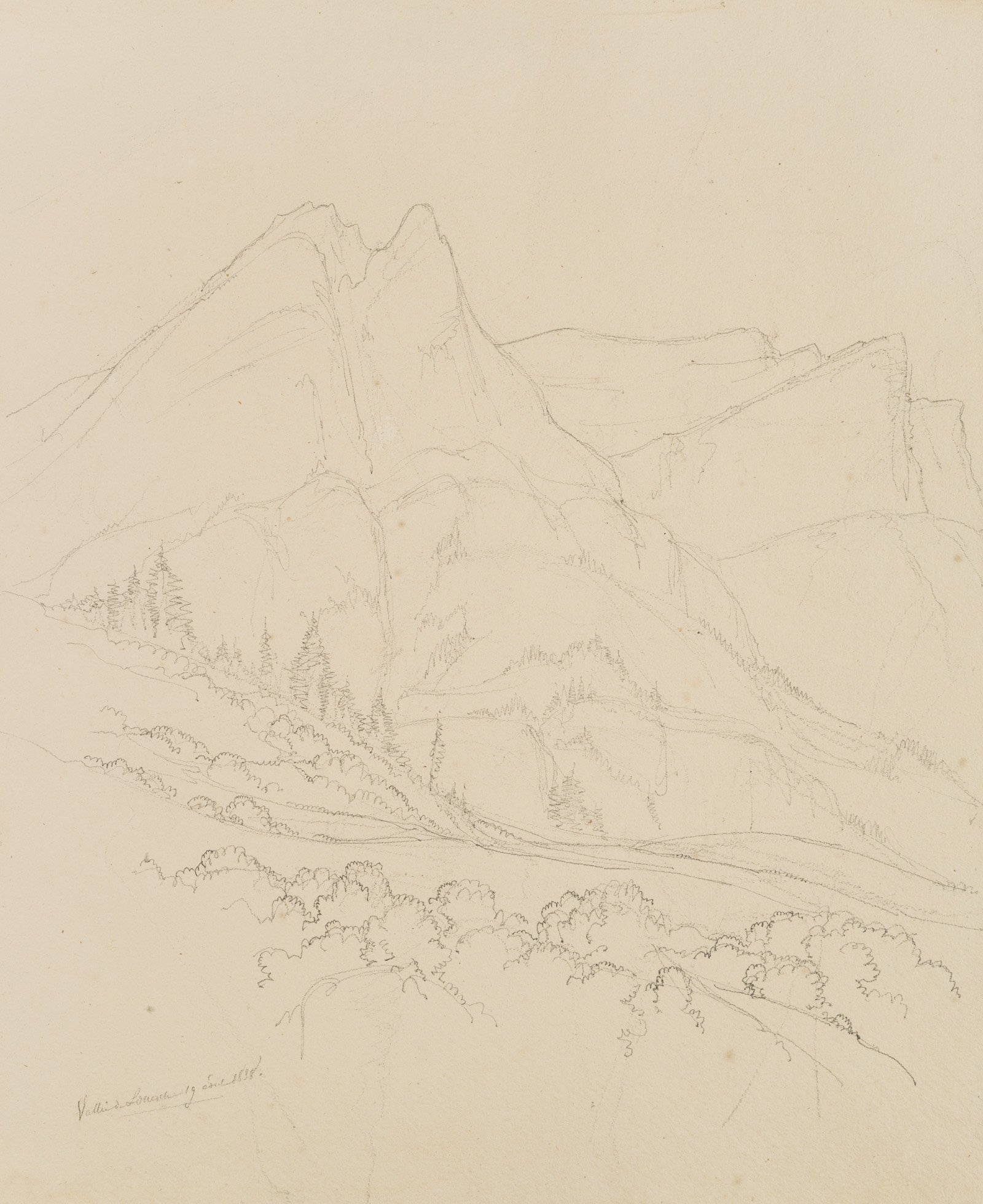 Vallée de Loéche, Schweiz