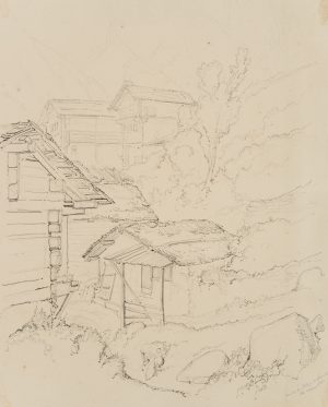 Häuser in Leuk, Kanton Wallis