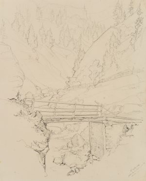 Brücke über die Dala bei Leuk