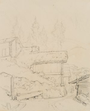 Gemmipass bei Leukerbad, Schweiz