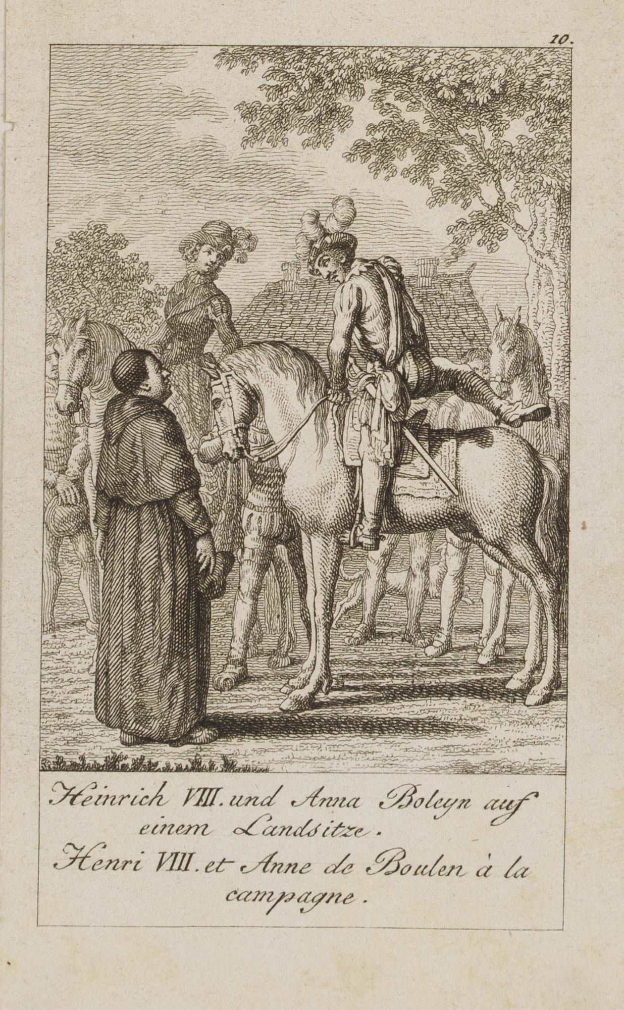 Heinrich VIII. mit Anna Boleyn