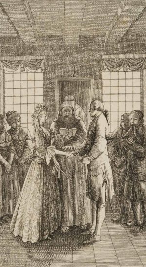 Johann Bunkels Leben, Vermählung