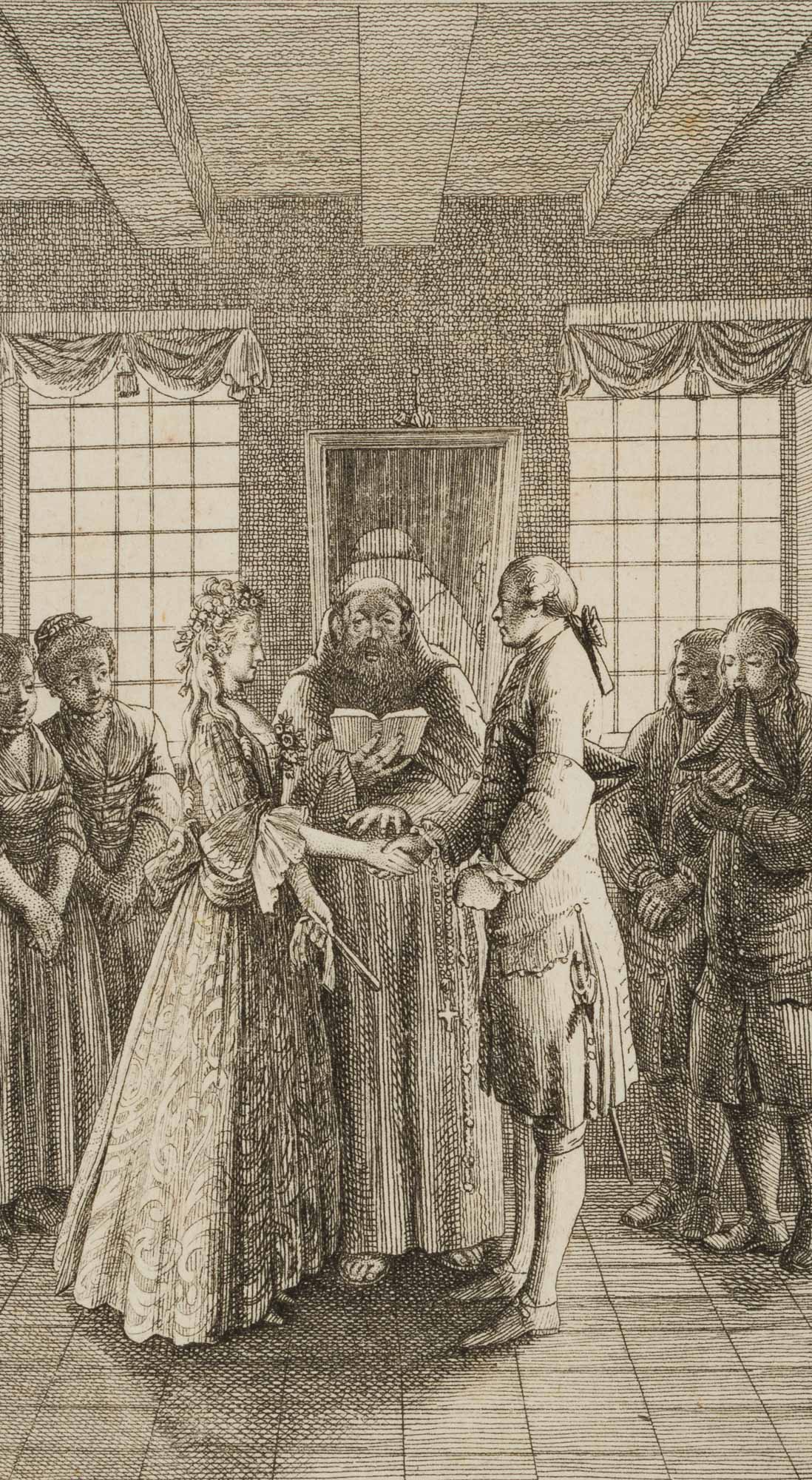 Johann Bunkels Leben, Vermählung