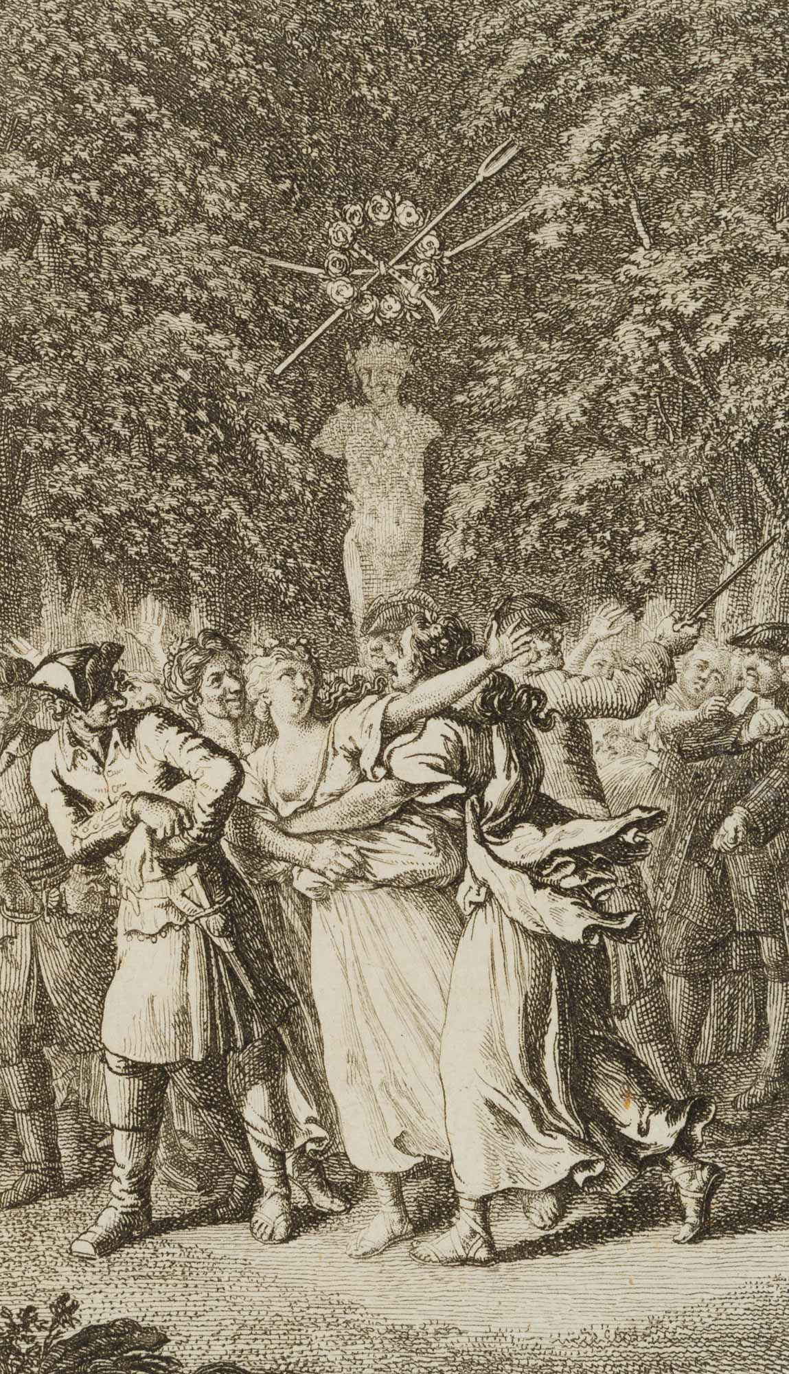 Johann Bunkels Leben. Entführungsszene