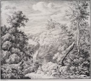 Genoveva von Brabant im Wald