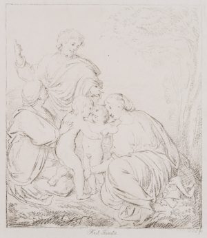 Heilige Familie mit Täufer