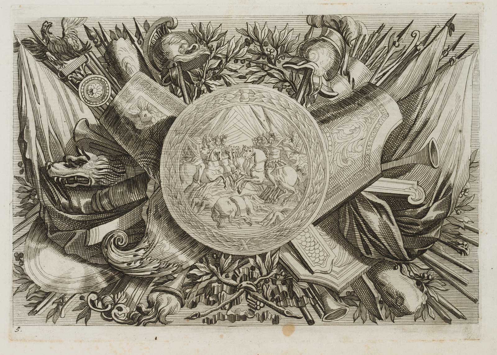 Triumphzeichen, Waffenbündel