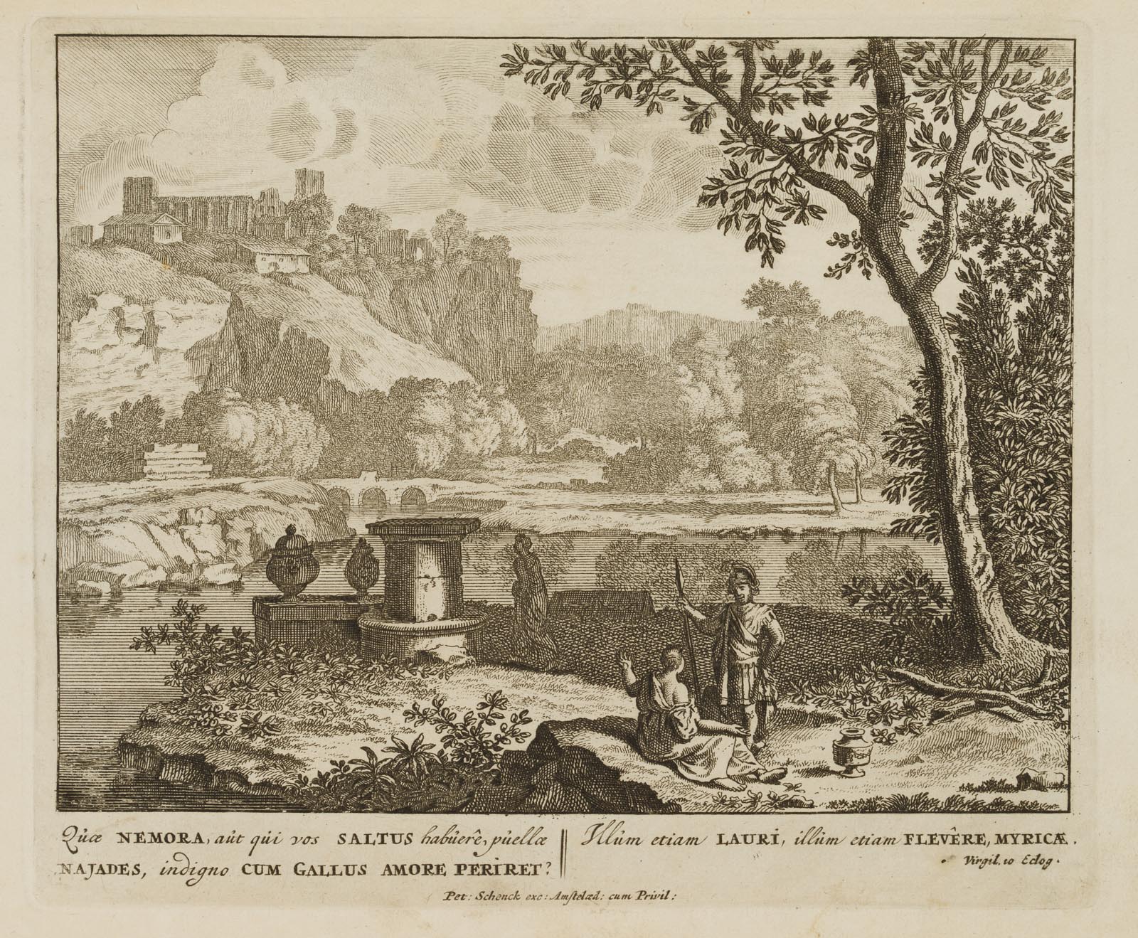 Liebesleiden des Gallus, nach Vergil
