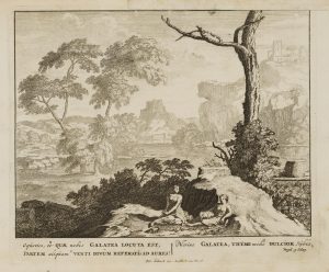 Galatea in Landschaft, nach Vergil