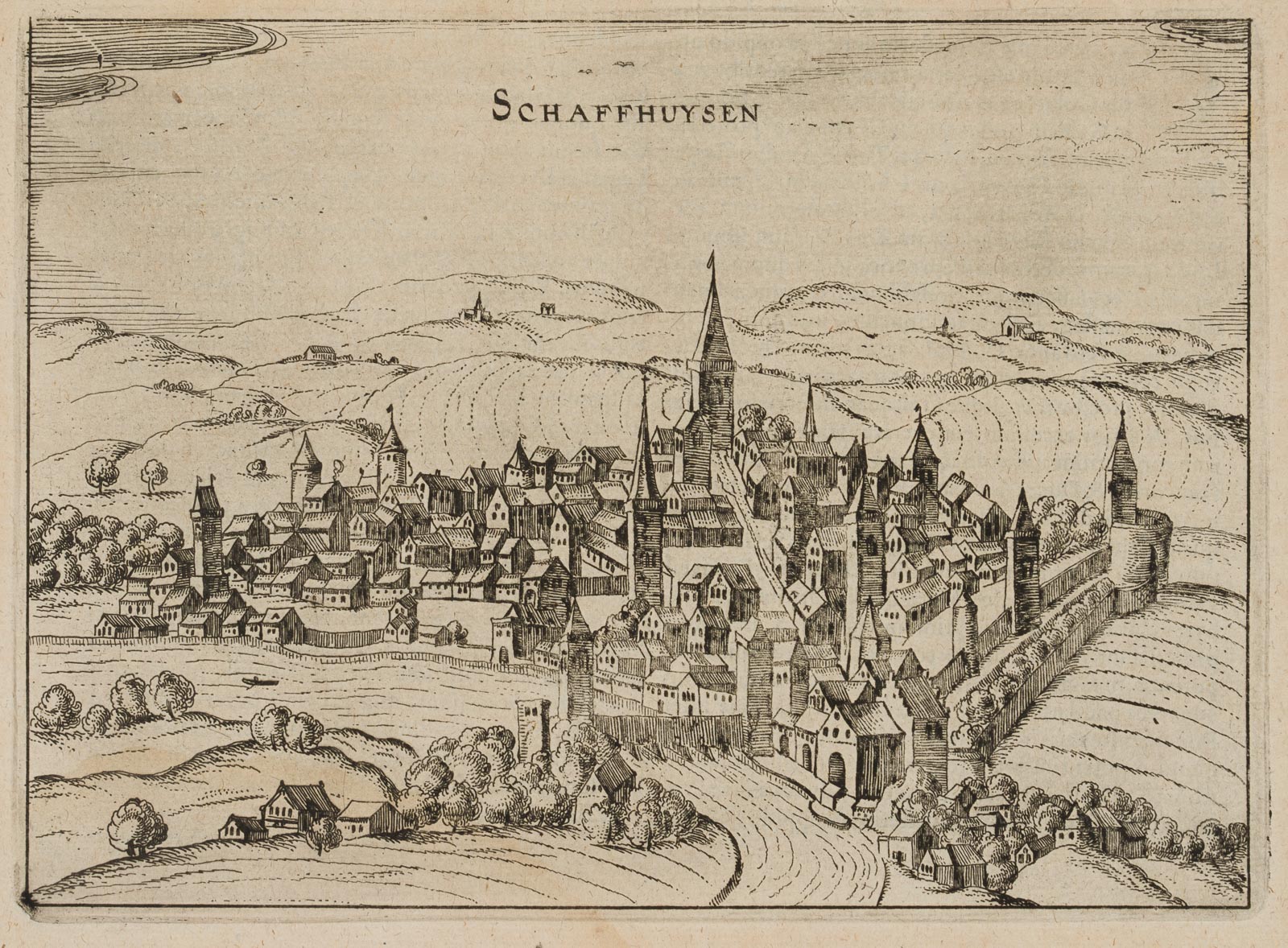 Schaffhausen am Rheinfall, Weltchronik