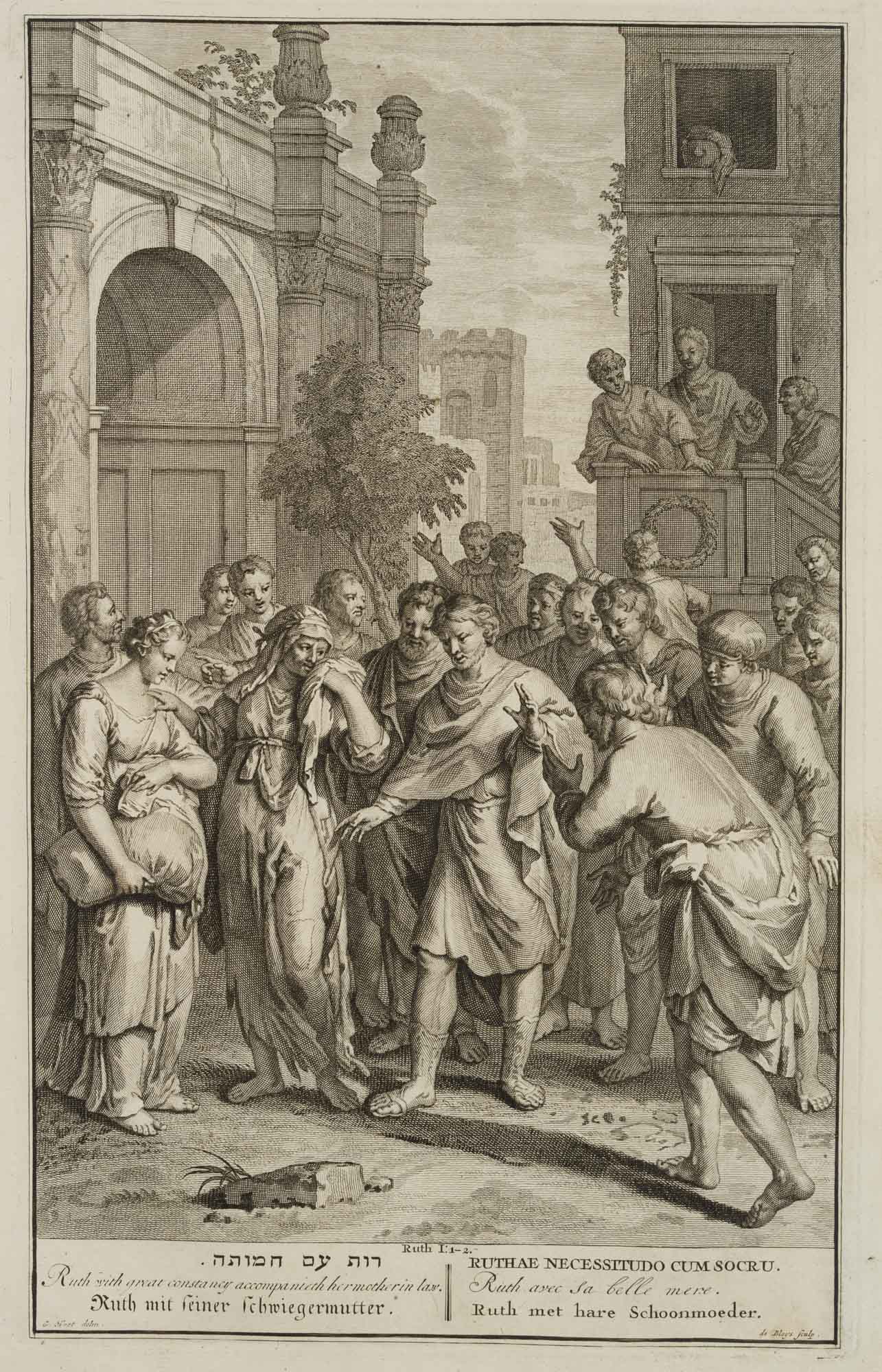 Ruth mit ihrer Schwiegermutter