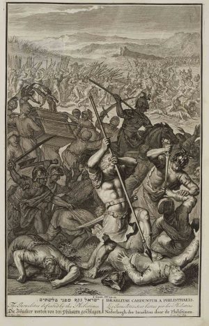 Triumph d. Philister über Israeliten