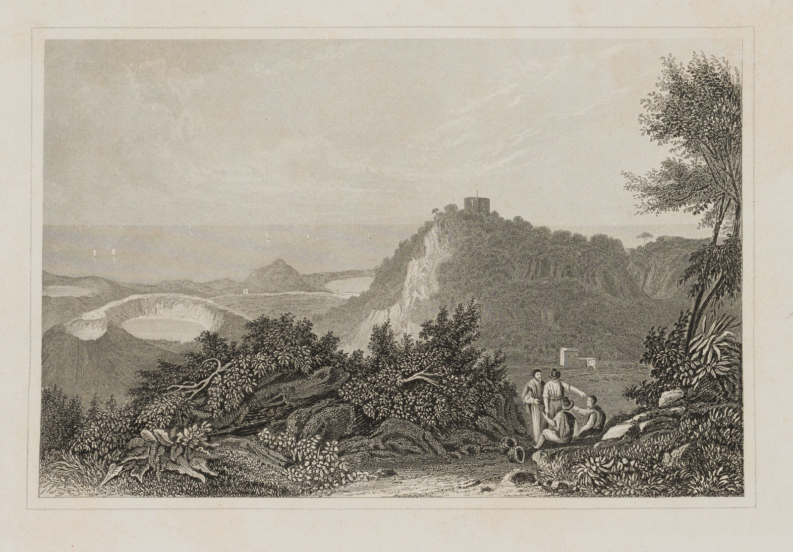 Umgegend von Cuma, Stadt bei Neapel