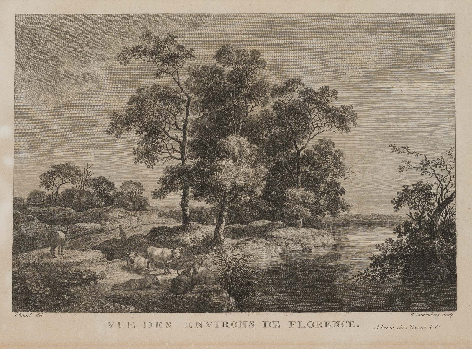 Vue des Environs de Florence