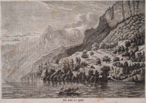 Kahn auf dem Vierwaldstättersee
