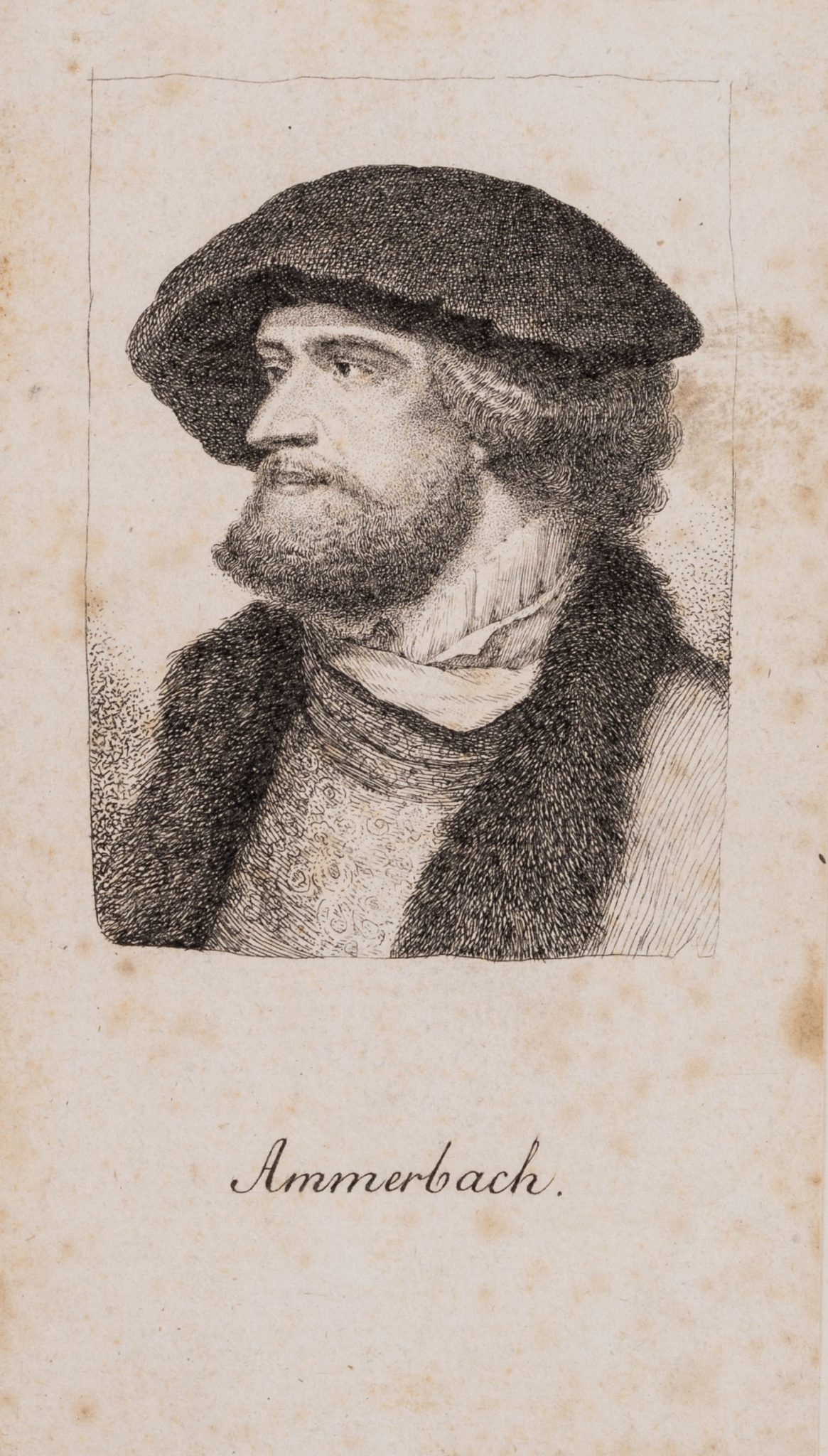 Porträt des Bonifacius Amerbach
