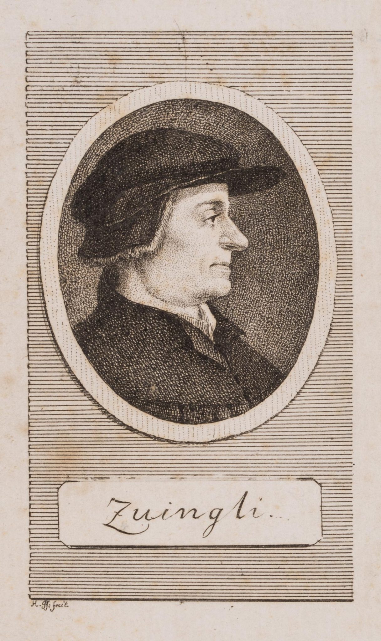 Portrait Huldrych Zwingli