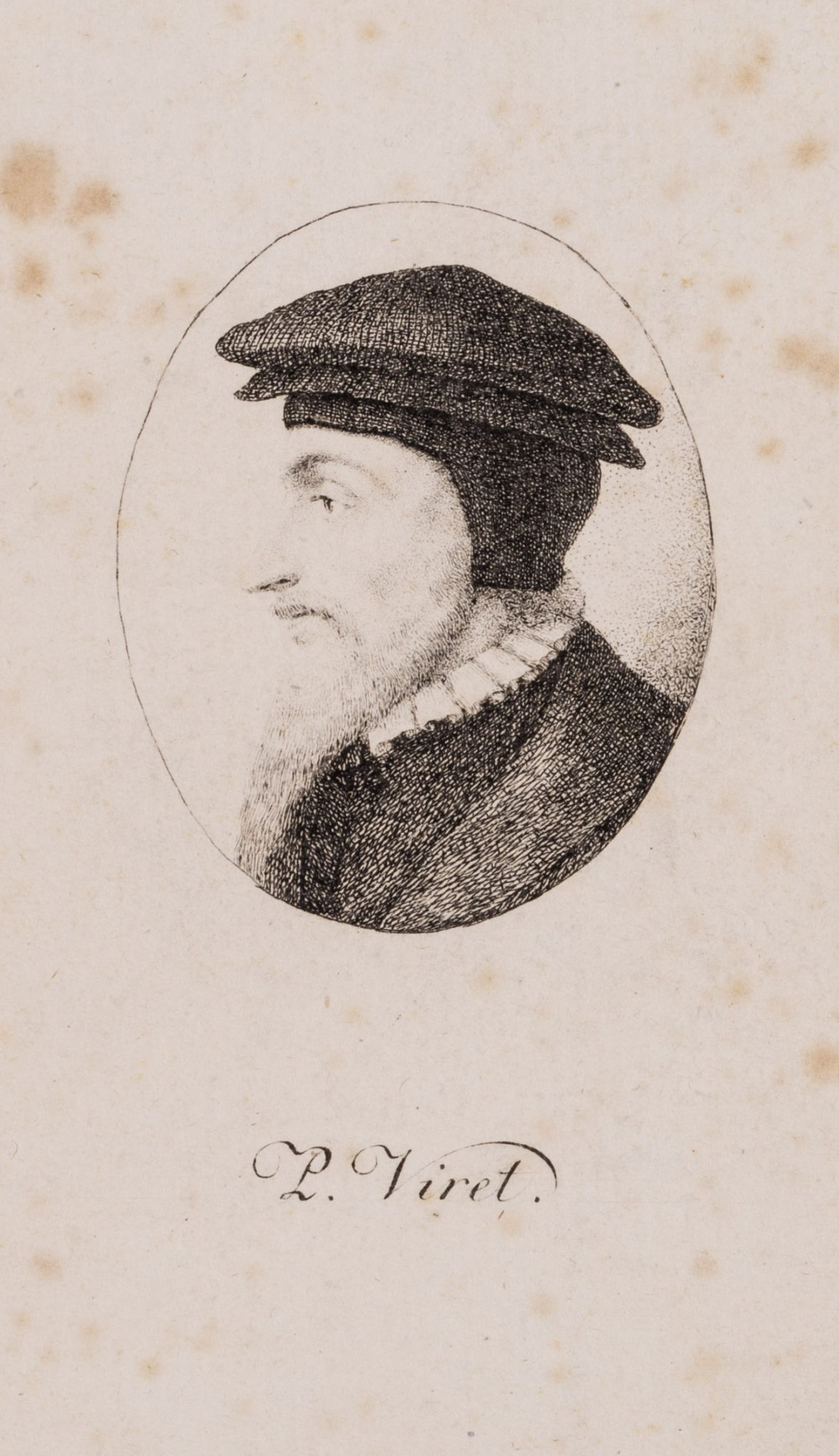 Portrait des Pierre Viret