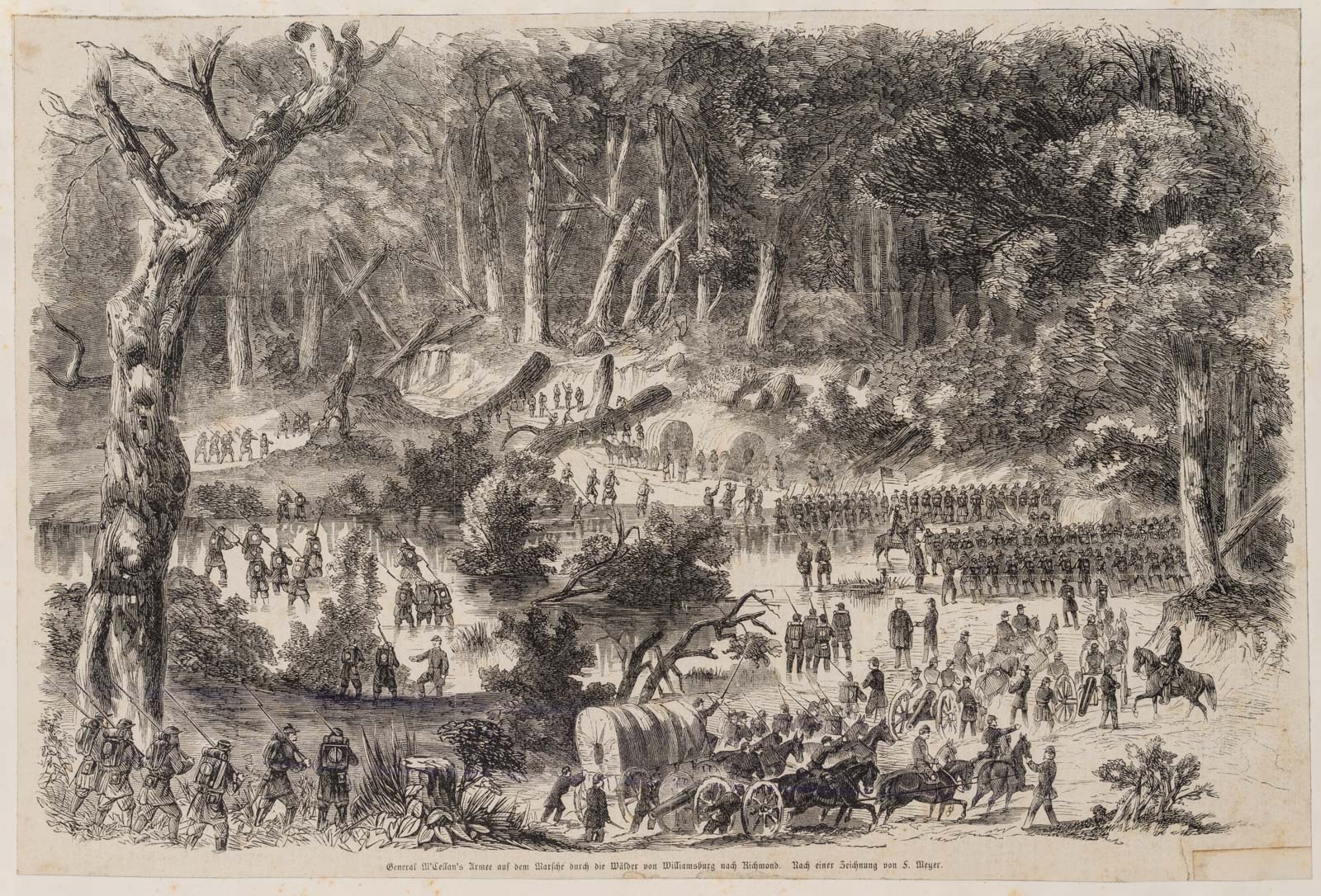 McClellan's Armee nach Richmond