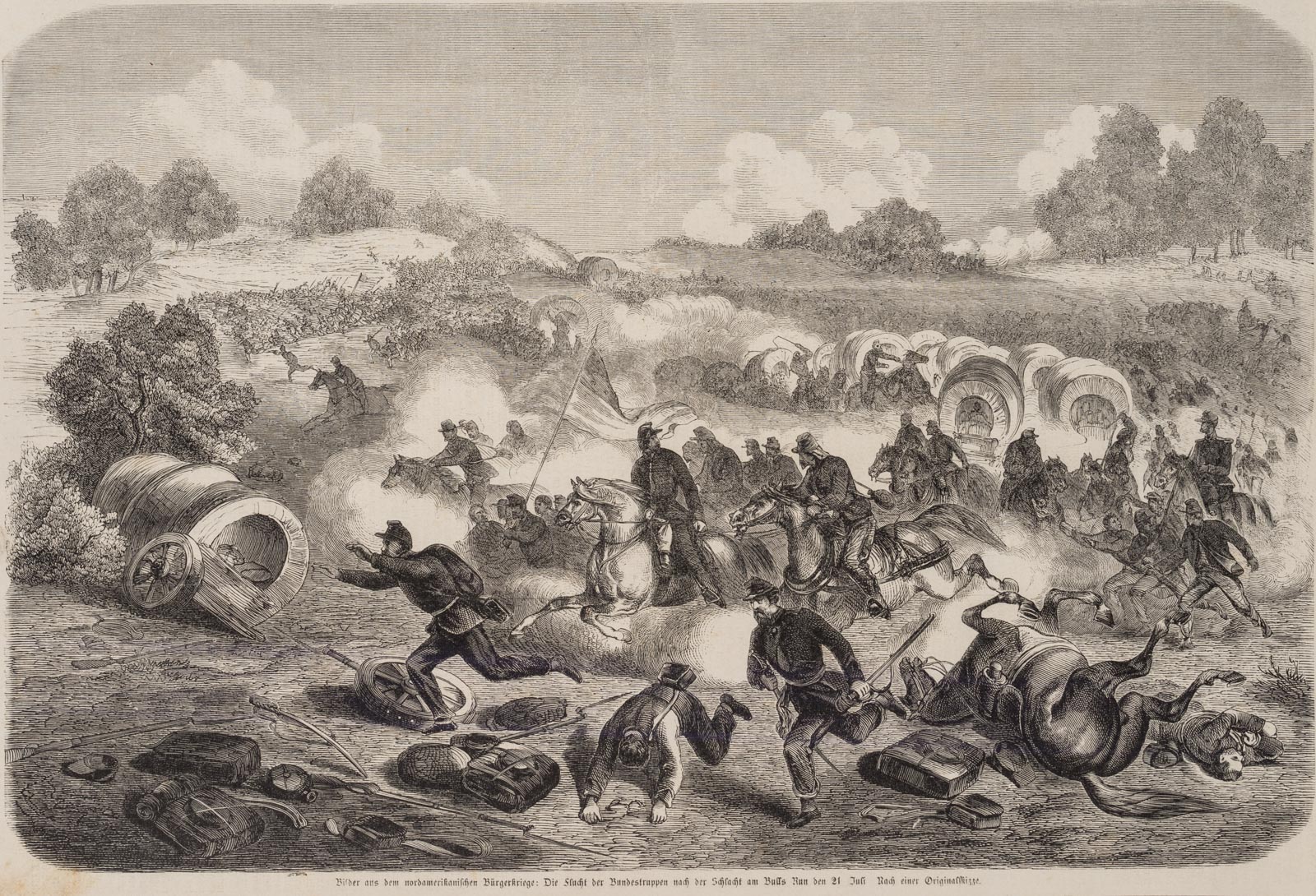 Schlacht am Bull Run, Bürgerkrieg