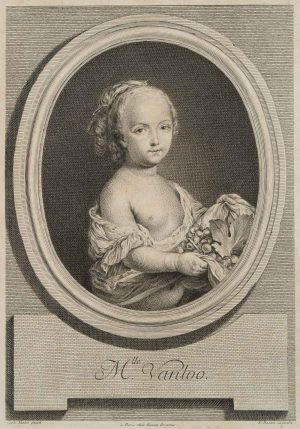 Portrait der Marie-Rosalie Vanloo