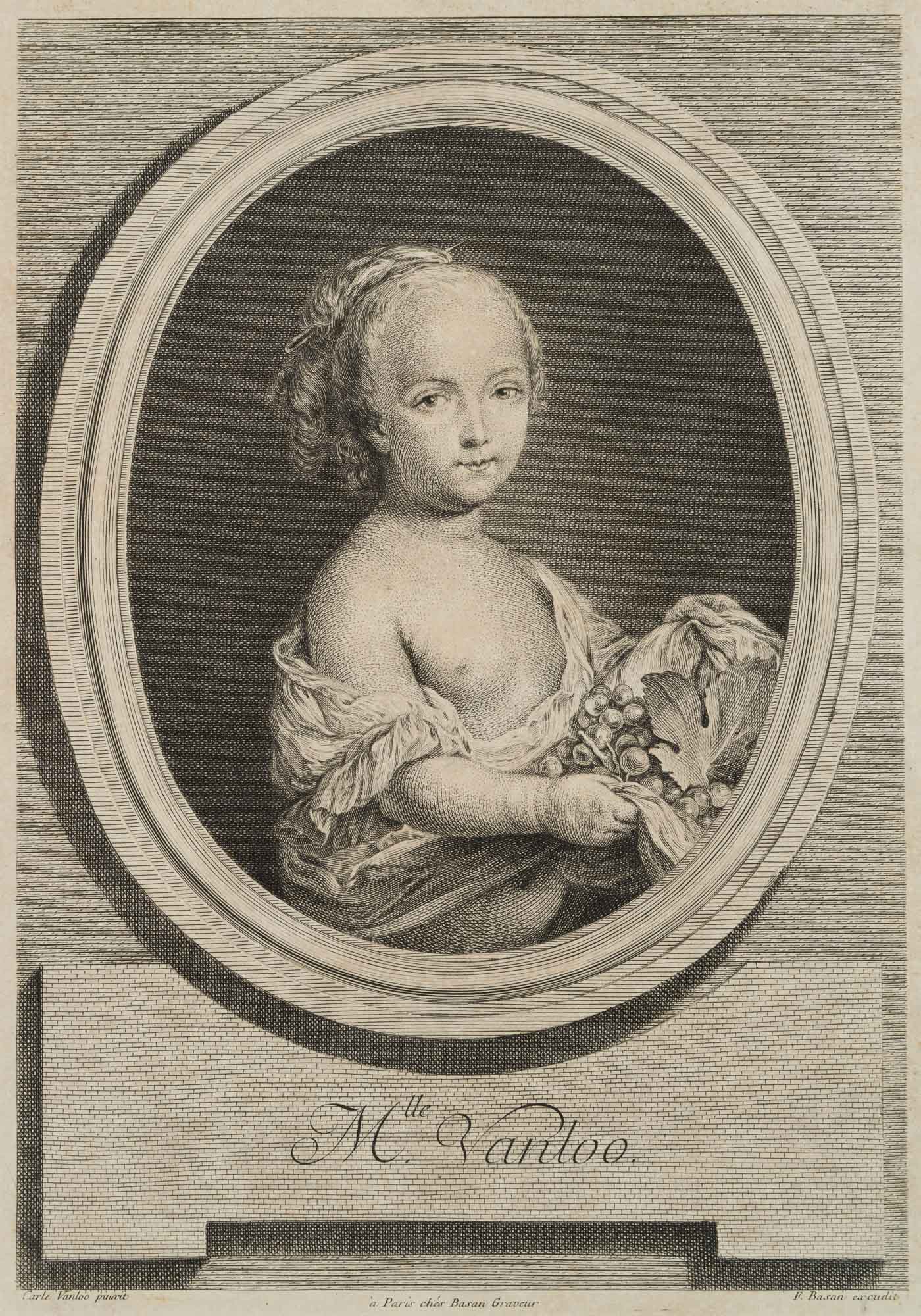 Portrait der Marie-Rosalie Vanloo