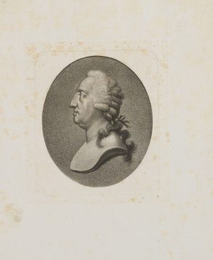 Büste des Ludwig XXI., im Profil