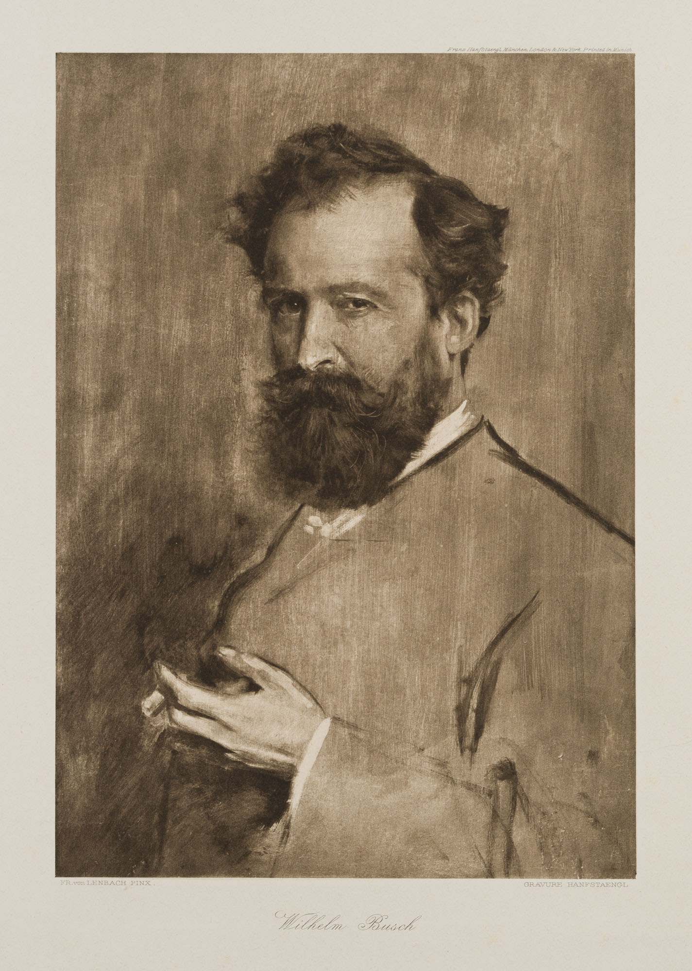 Portrait des Wilhelm Busch
