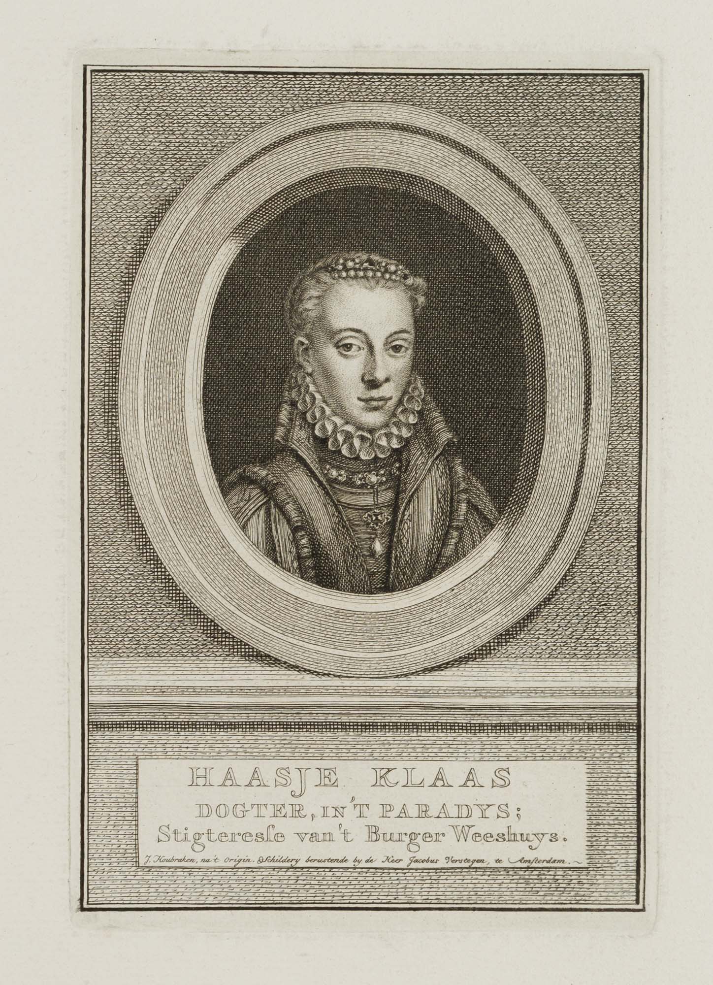 Porträt der Haasje Klaas