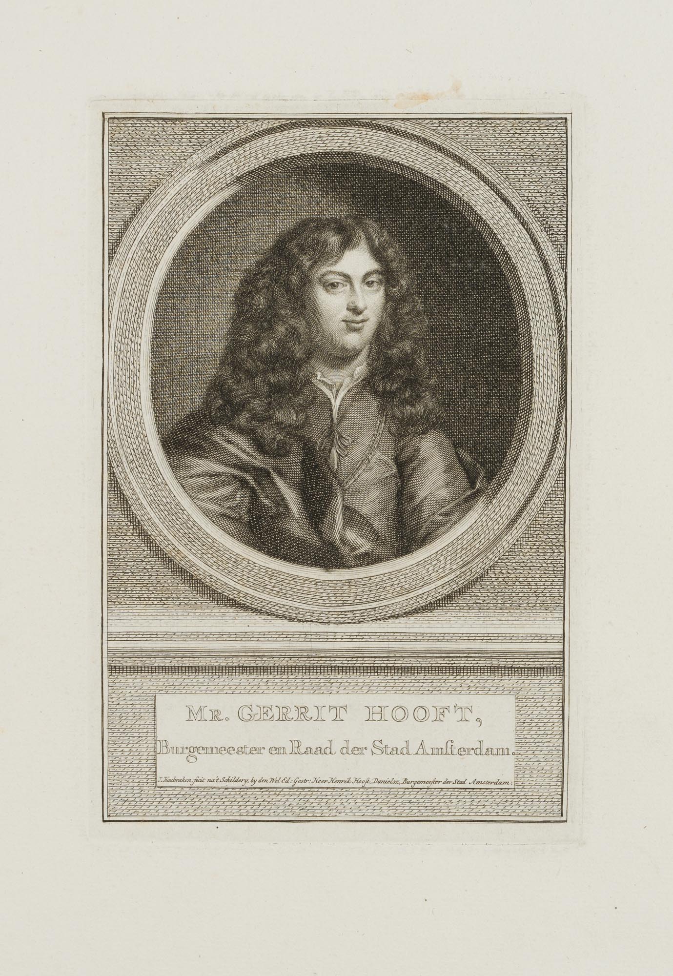Gerrit Hooft. Bürgermeister Amsterdam
