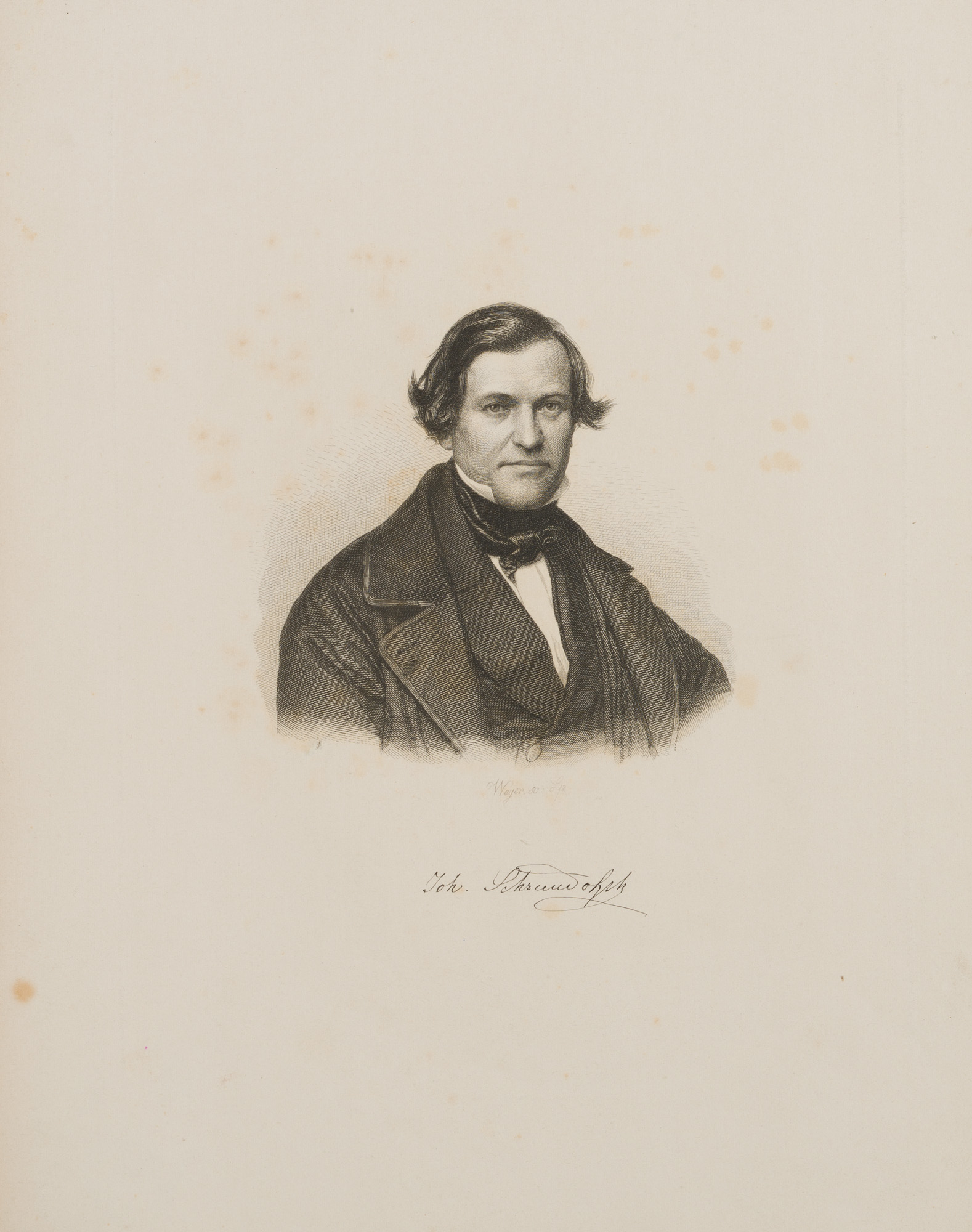 Porträt Joh. Schrowohrck(?)
