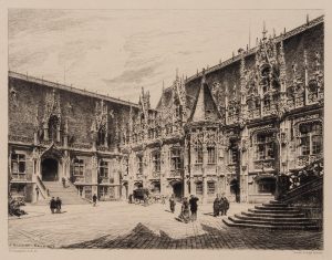 Palais de justice in Rouen