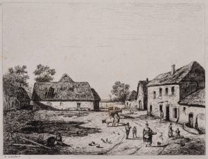 Bauernhof mit Tieren