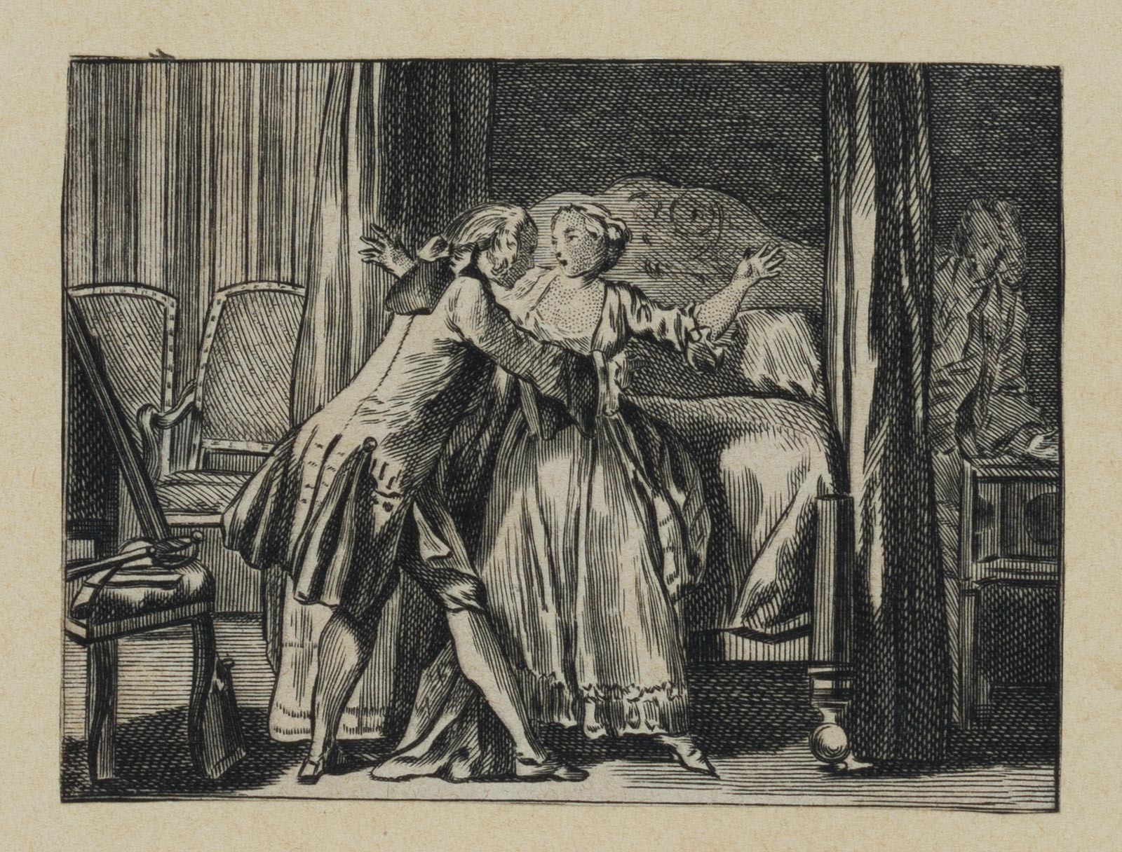 Edelmann und Dame